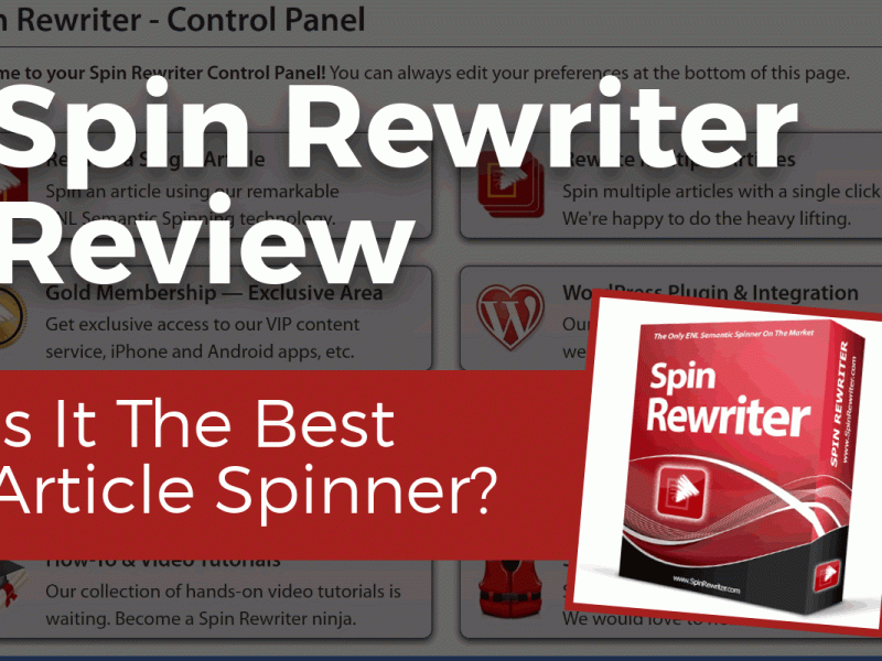 Article Rewriter Tool&nbsp;Review
